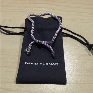 David Yurman Lavender Cable Bracelet